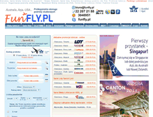 Tablet Screenshot of funfly.pl